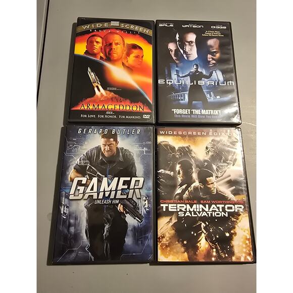 4‎ DVDs Title in Description - Picture 1 of 6